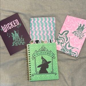Wicked Notebook Set (4)